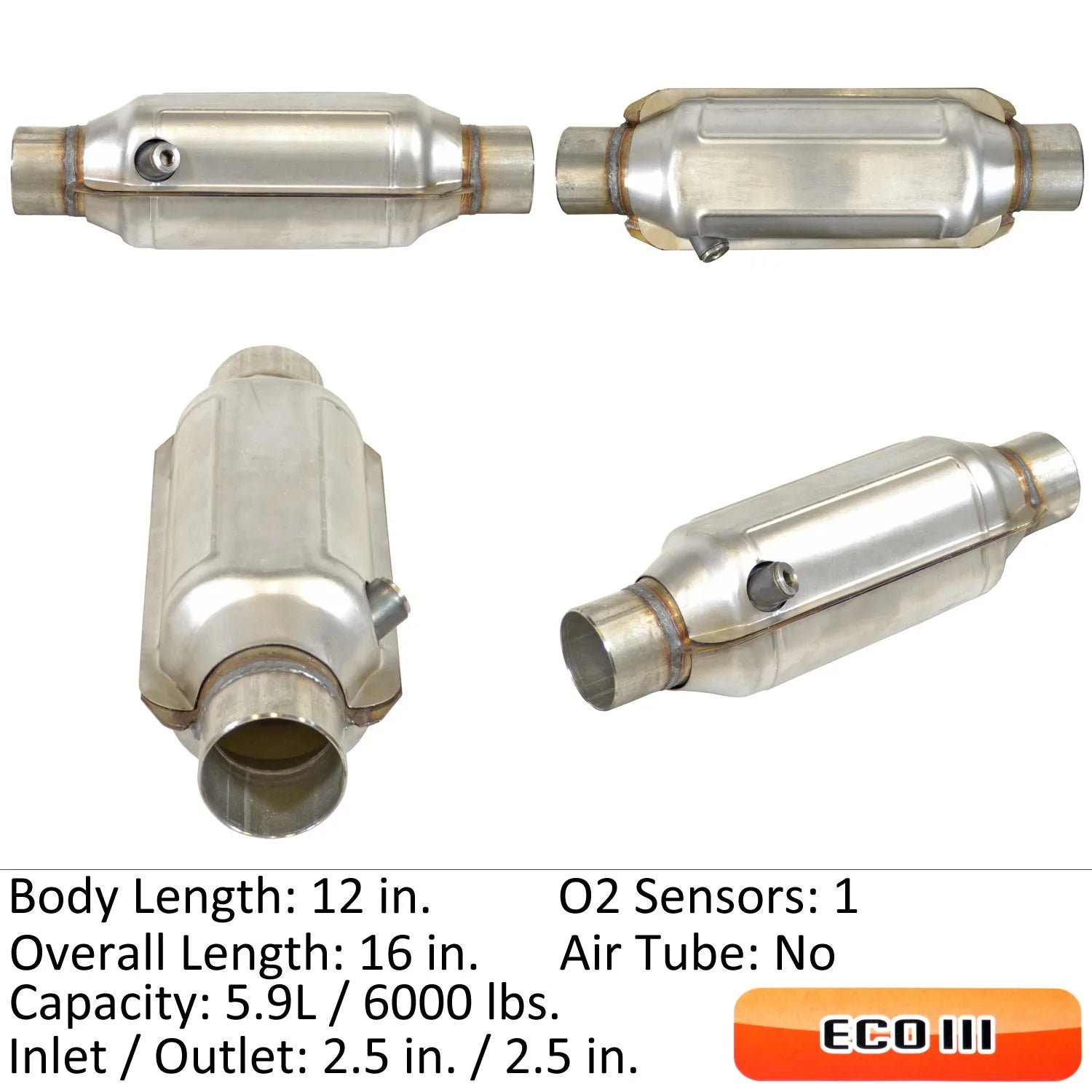 Eastern Catalytic 92736 2001-2010 Chrysler Town & Country Catalytic Converter