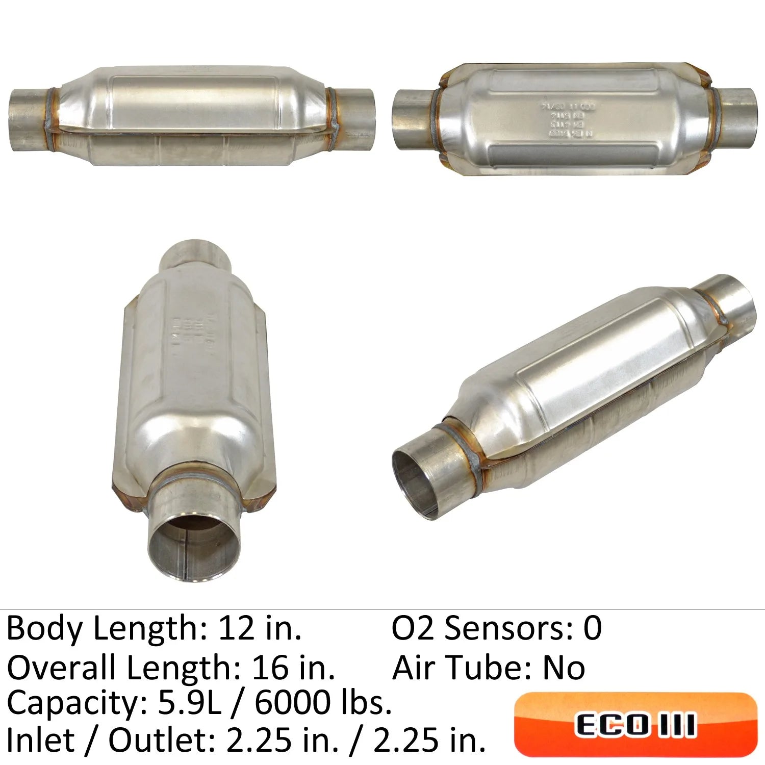 Eastern Catalytic 92775 2009-2016 Volkswagen Eos Catalytic Converter