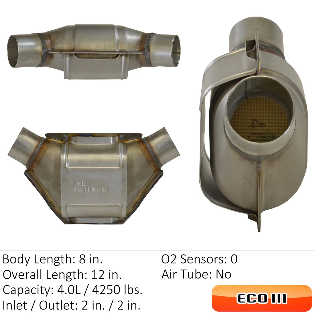 Eastern Catalytic 93624 2004-2006 Mitsubishi Montero Catalytic Converter