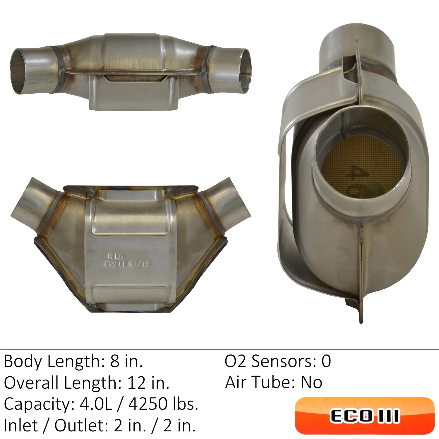 Eastern Catalytic 93624 2004-2006 Mitsubishi Montero Catalytic Converter