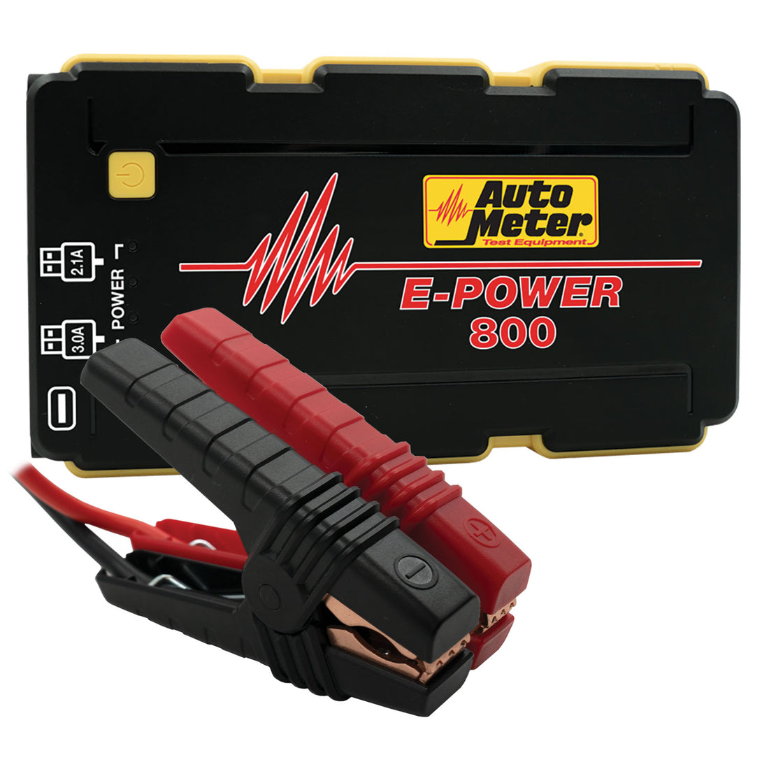 AutoMeter EP-800 - JUMP STARTER, EMERGENCY BATTERY PACK, 12V, 800A PEAK, 1800 mAh 3