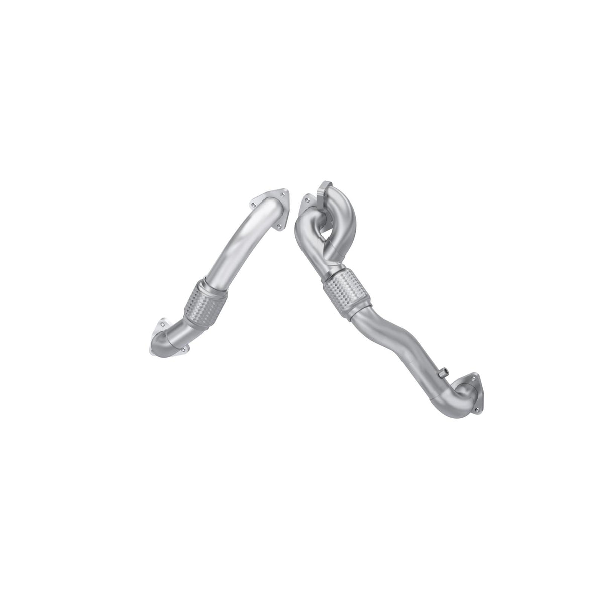 MBRP FAL2761 - Turbo Up Pipe Kit For 08-10 Ford F250/350/450 6.4L Powerstroke Aluminized Steel Carb EO D-763-3 For 08-10 Ford F250/350/450 6.4L Powerstroke MBRP 1