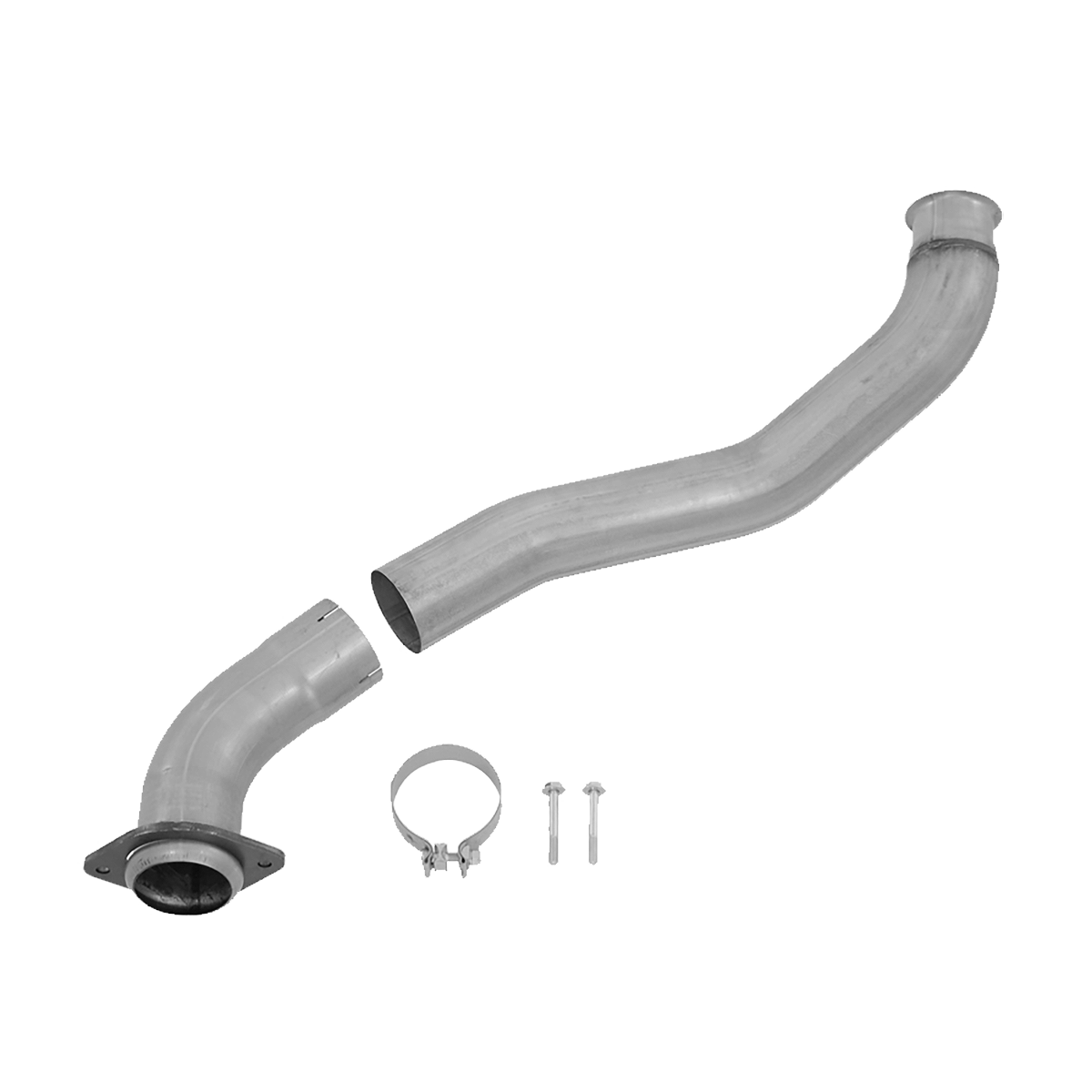 MBRP FAL455 - Turbo Down Pipe Aluminized Steel For 08-10 Ford F250/350/450 6.4L Powerstroke MBRP