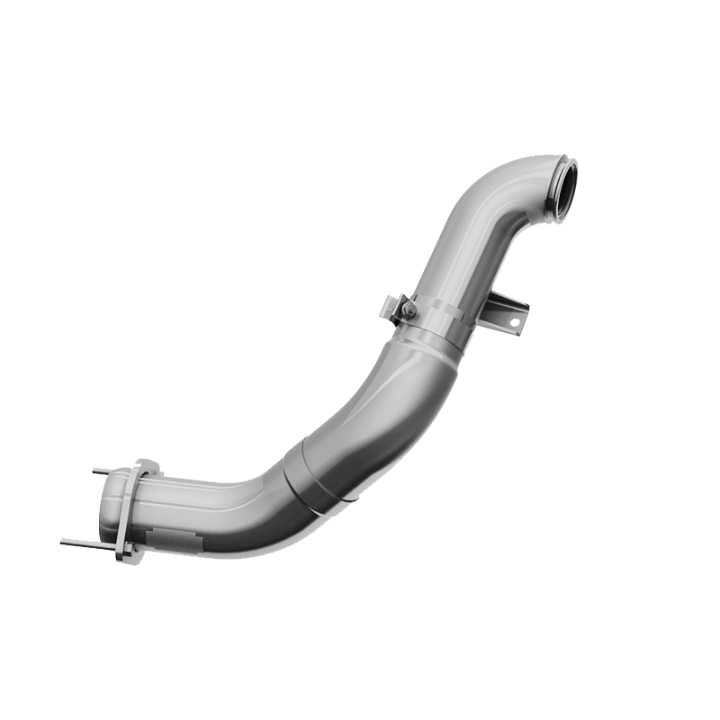 MBRP FAL459 - 4 Inch Turbo Down Pipe Aluminized Steel For 11-15 Ford 6.7L Powerstroke MBRP 1