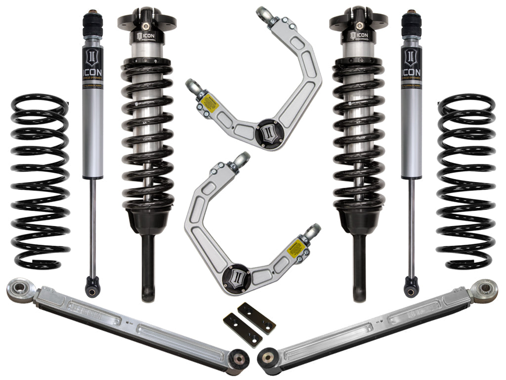 ICON Vehicle Dynamics K53063 - 10-24 4RNR/10-14 FJ 0-3.5" STAGE 3 SUSPENSION SYSTEM W BILLET UCA 1