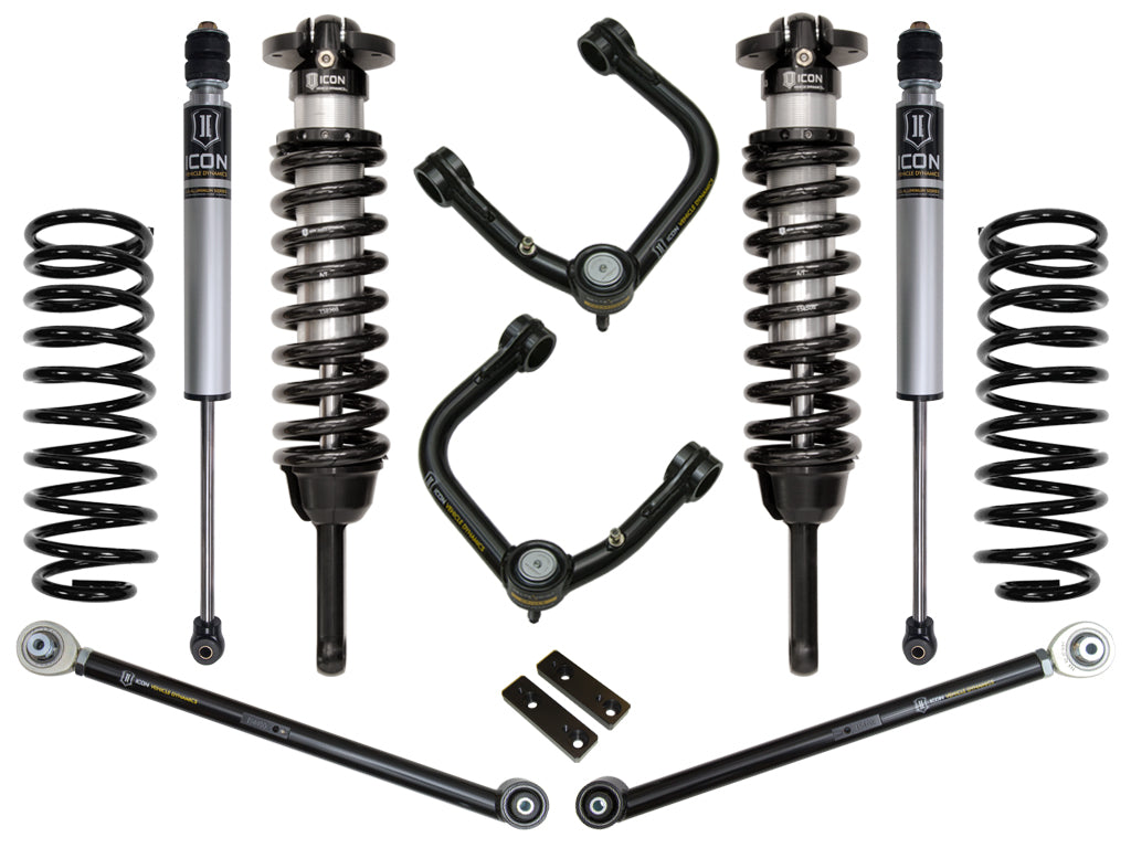 ICON Vehicle Dynamics K53063T - 10-24 4RNR/10-14 FJ 0-3.5" STAGE 3 SUSPENSION SYSTEM W TUBULAR UCA 1
