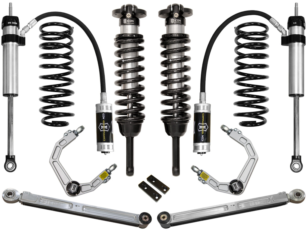 ICON Vehicle Dynamics K53064 - 10-24 4RNR/10-14 FJ 0-3.5" STAGE 4 SUSPENSION SYSTEM W BILLET UCA 1