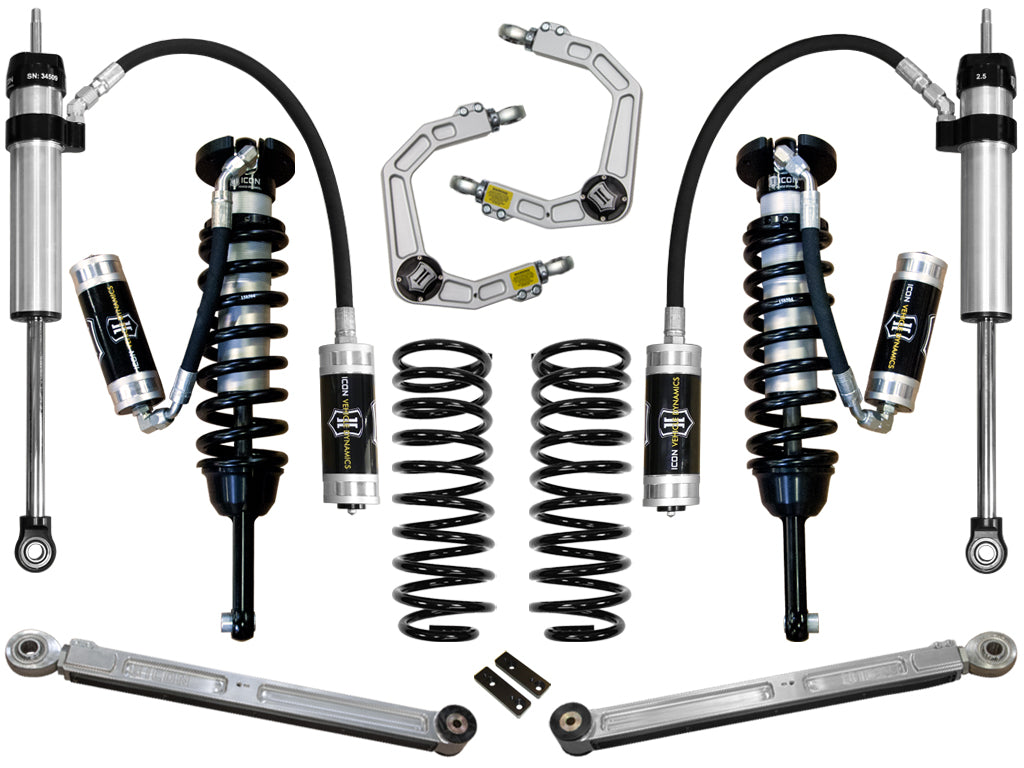 ICON Vehicle Dynamics K53055 - 03-09 4RUNNER/FJ 0-3.5" STAGE 5 SUSPENSION SYSTEM W BILLET UCA 1