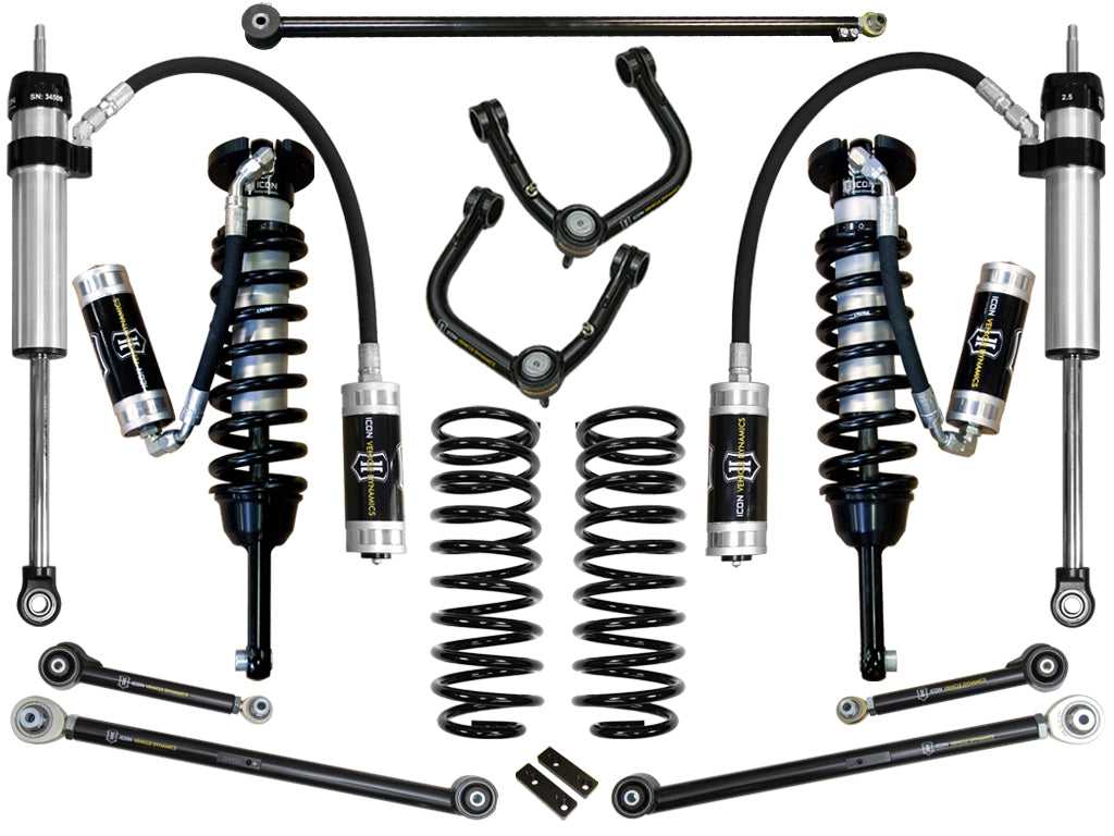ICON Vehicle Dynamics K53056T - 03-09 4RUNNER/FJ 0-3.5" STAGE 6 SUSPENSION SYSTEM W TUBULAR UCA 3