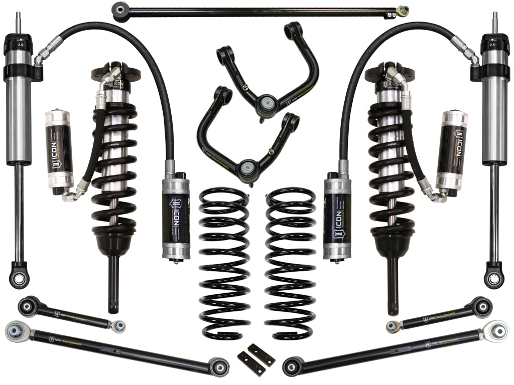 ICON Vehicle Dynamics K53057T - 03-09 4RUNNER/FJ 0-3.5" STAGE 7 SUSPENSION SYSTEM W TUBULAR UCA 3
