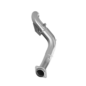 MBRP FS9460 - 4 Inch Turbo Down Pipe T409 Stainless Steel For 15-16 Ford 6.7L Powerstroke Non Cab and Chassis Only MBRP 1