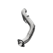 MBRP FS9CA460 - 4 Inch Turbo Down Pipe For 15-16 Ford 6.7L Powerstroke Non Cab and Chassis Only T409 Stainless Steel EO Num. D-763-1 MBRP