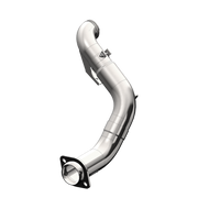 MBRP FS9CA460 - 4 Inch Turbo Down Pipe For 15-16 Ford 6.7L Powerstroke Non Cab and Chassis Only T409 Stainless Steel EO Num. D-763-1 MBRP