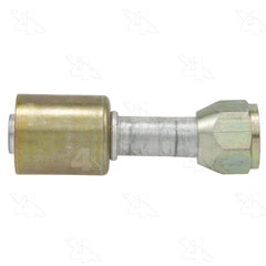 Four Seasons 15912 Straight Female Flare, Aluminum, Standard Diameter Beadlock, A/C Fitting
