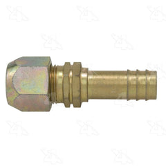 Four Seasons 17760 Straight Compression, Steel, Standard Diameter Barb and Clamp, A/C Fitting