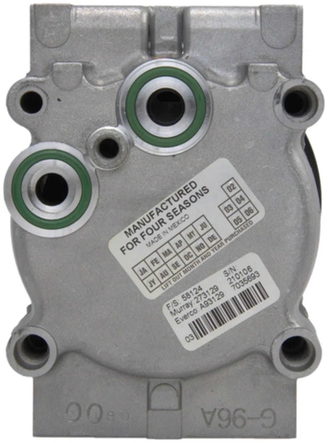 Four Seasons 58124 1988-1994 Ford Taurus A/C Compressor