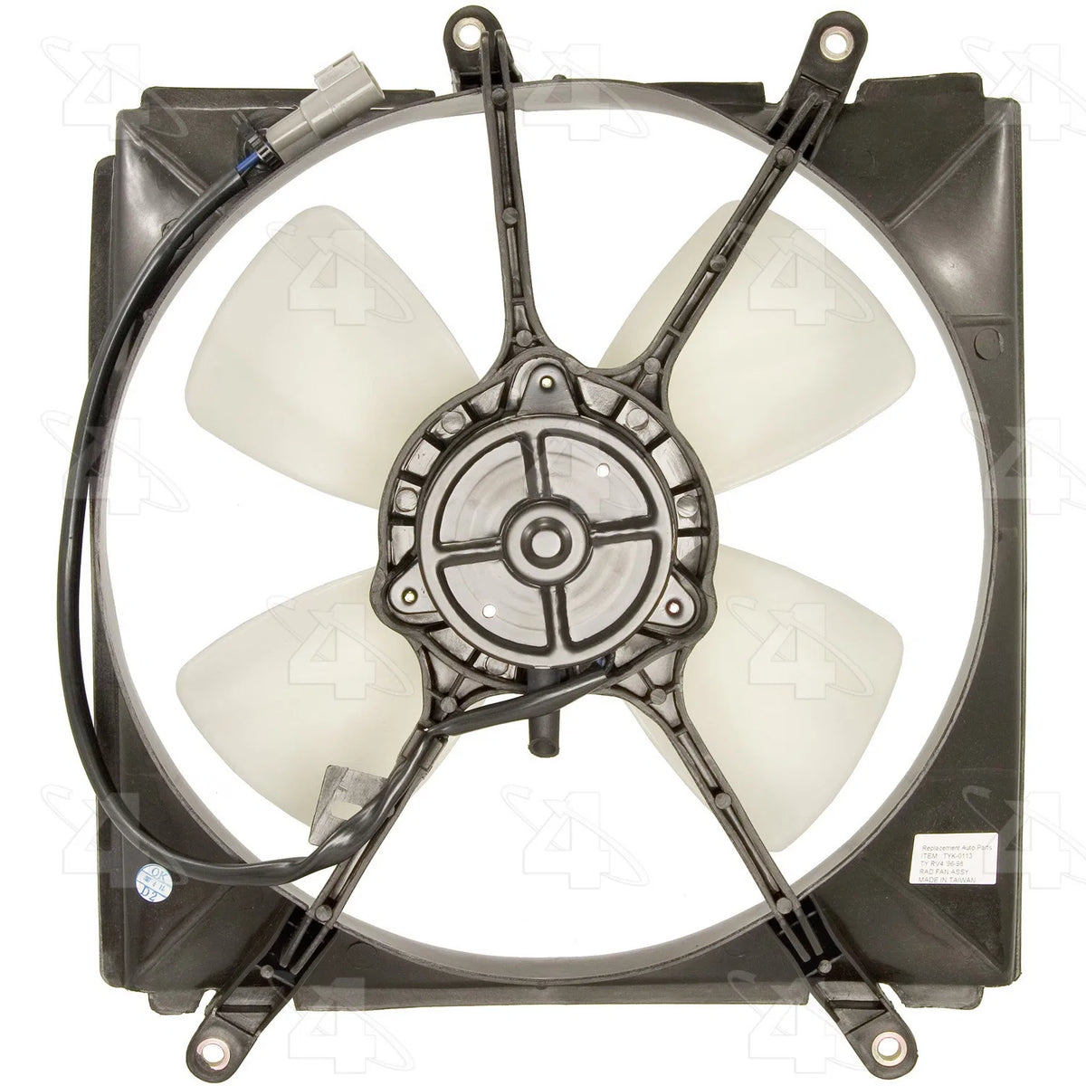 Four Seasons 75352 1996-2000 Toyota RAV4 Engine Cooling Fan Assembly