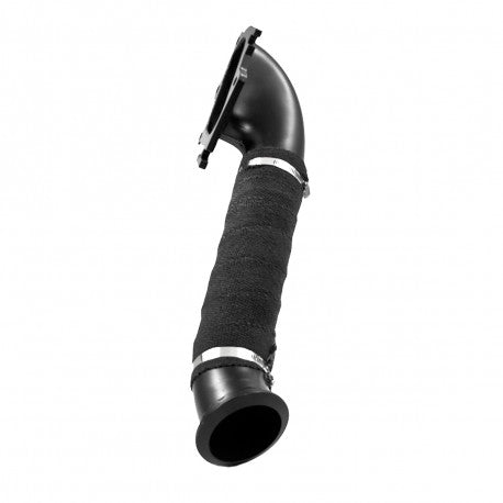 MBRP GM8425 - 3 Inch Turbo Down Pipe For 01-04 Silverado/Sierra Duramax 2500/3500 Armor BLK Series MBRP 2