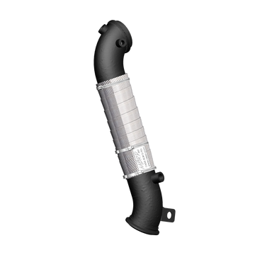 MBRP GMCA427 - 3 Inch Turbo Down Pipe-Carb For 11-15 Silverado/Sierra Duramax 2500/3500 EO Num. D-763 For 11-15 Silverado/Sierra 2500/3500 Duramax