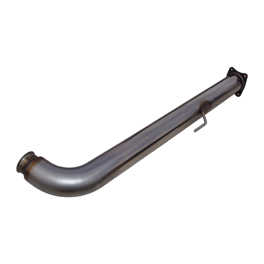 MBRP GMS9401 - 4 Inch Front Exhaust Pipe With Flange For 01-04 Silverado/Sierra 2500/3500 Duramax Armor Plus Series MBRP