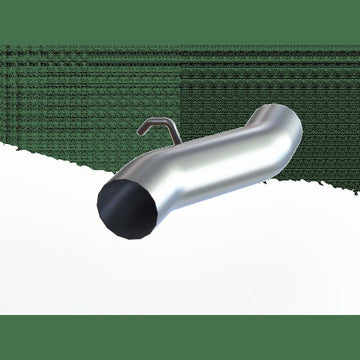 MBRP Exhaust MBRP GMS9423 - 4 Inch Exhaust Pipe For 06-07 Silverado/Sierra 2500/3500 T409 Stainless Steel Regular Cab Adaptor Duramax MBRP
