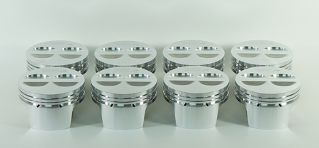 Mahle Motorsport 930127808 - Piston (set) - GM 604 Crate Engine Drop-In Forged Replacement - PRESS-FIT Pin 2