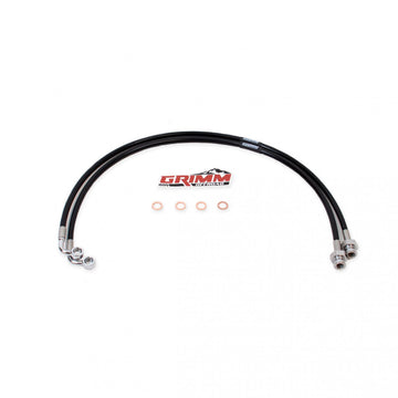 Grimm Offroad 10053 - Jeep JT Rear Brake Line Kit Black Grimm Offroad 1