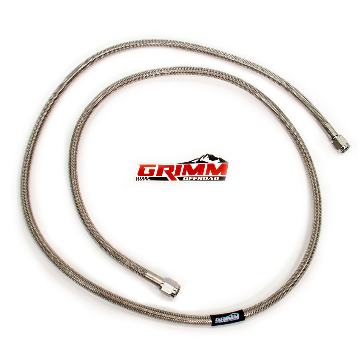 Grimm Offroad 10057 - Air Hose Reinforced JIC-4 60 Inch Grimm Offroad 1