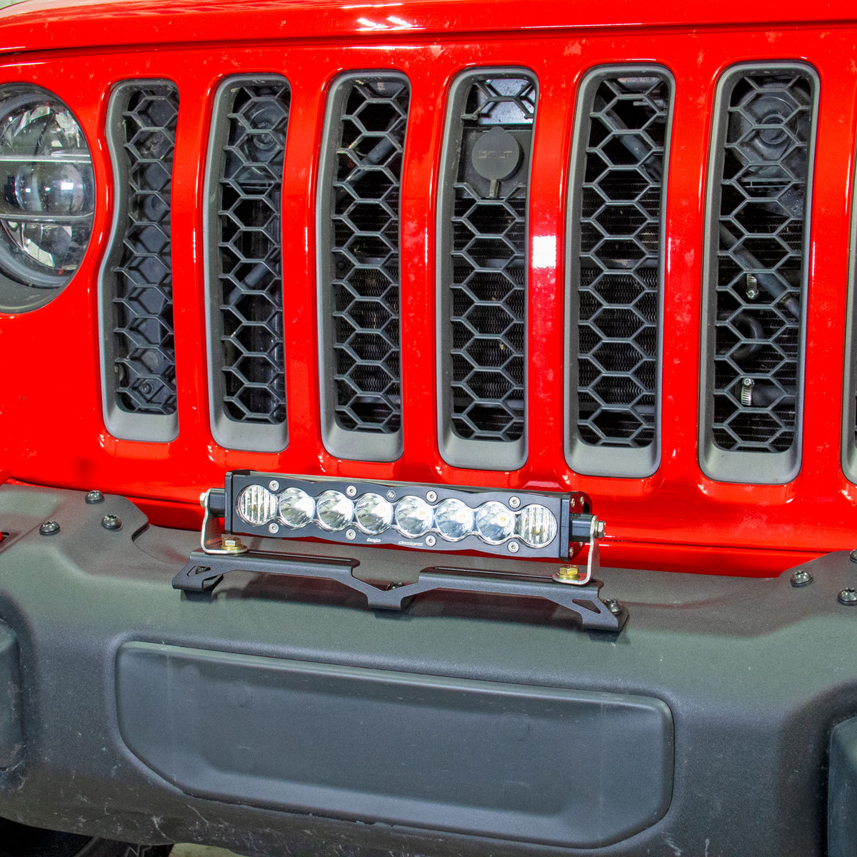 Grimm Offroad GOR10070 - Jeep JL/JT Steel Bumper Center Light Mount Grimm Offroad
