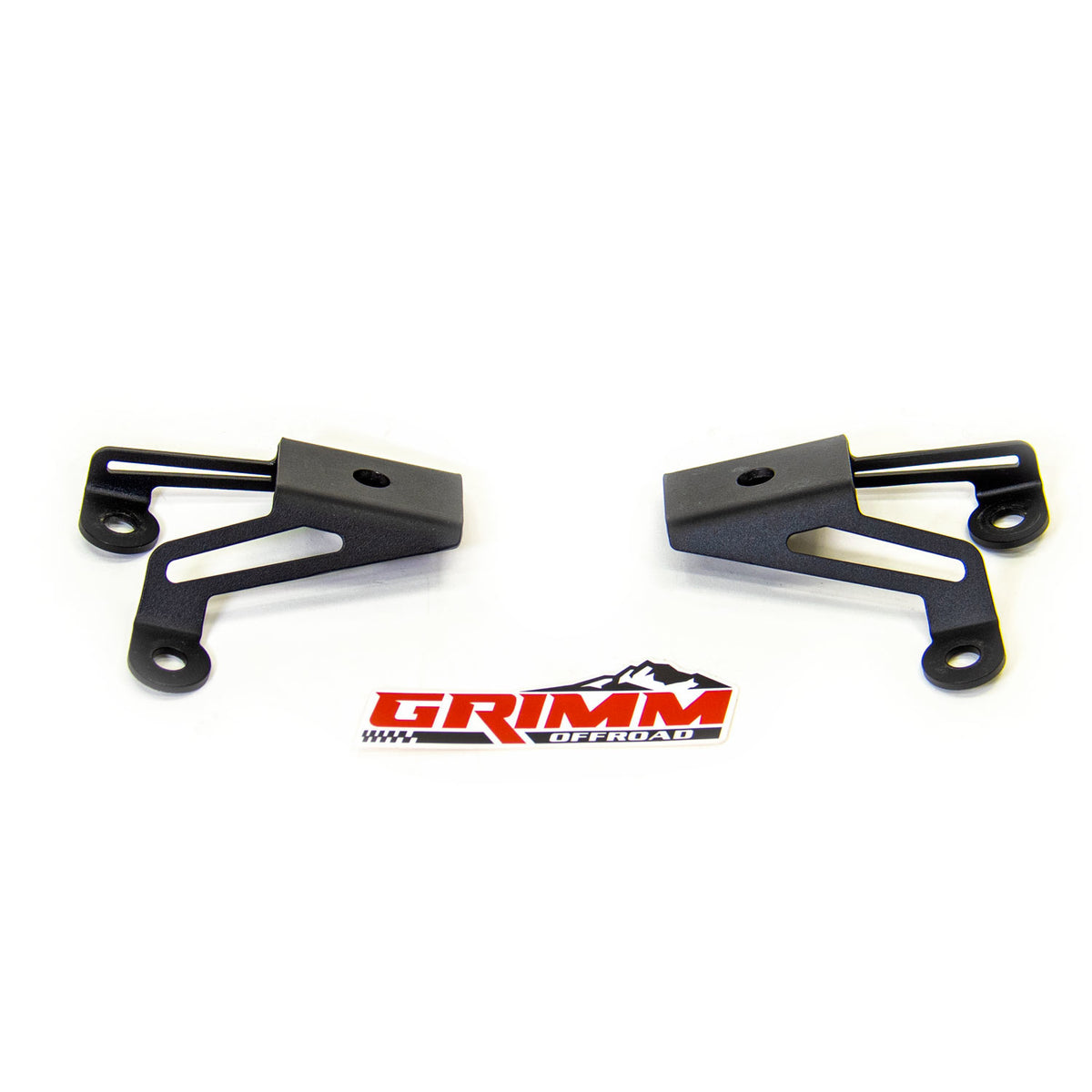Grimm Offroad 10073 - Jeep JL JT Steel Bumper Side Light Mount Grimm Offroad 1