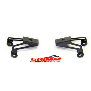 Grimm Offroad 10073 - Jeep JL JT Steel Bumper Side Light Mount Grimm Offroad 1