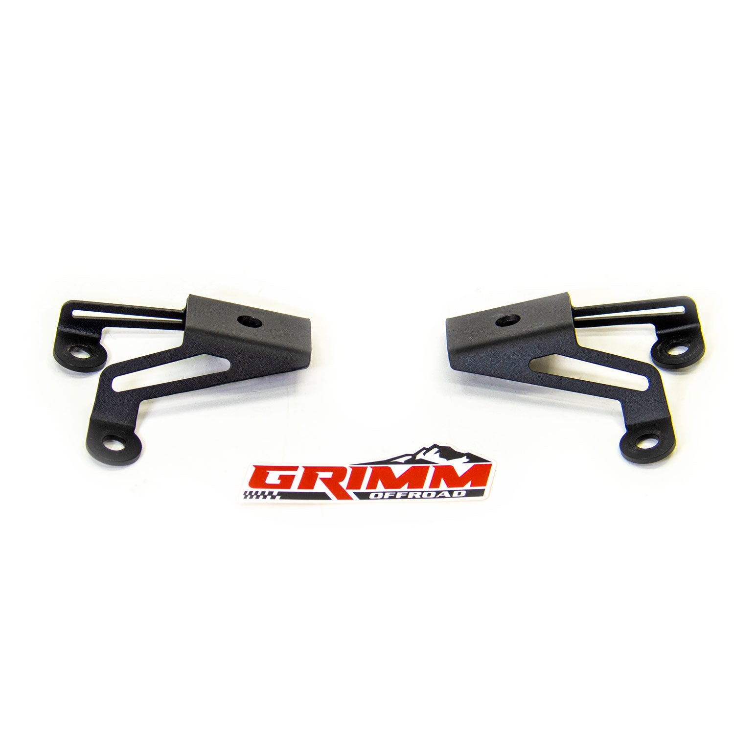 Grimm Offroad 10073 - Jeep JL JT Steel Bumper Side Light Mount Grimm Offroad 1