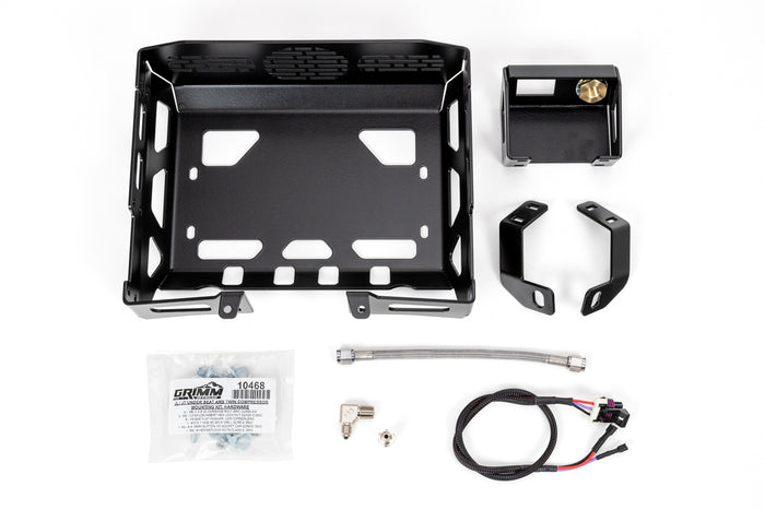 Grimm Offroad 10163 - Jeep Wrangler JL/JLU & Gladiator JT Arb Twin Compressor Under Seat Mounting Bracket Kit Grimm Offroad