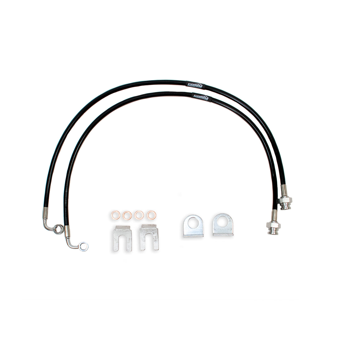 Grimm Offroad 10201 - Jeep JK/JKU Extended Brake Line Kit Grimm Offroad 1