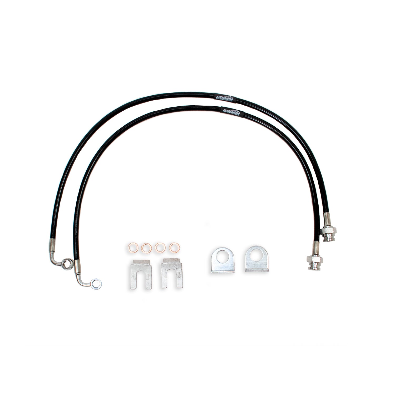 Grimm Offroad 10201 - Jeep JK/JKU Extended Brake Line Kit Grimm Offroad 1