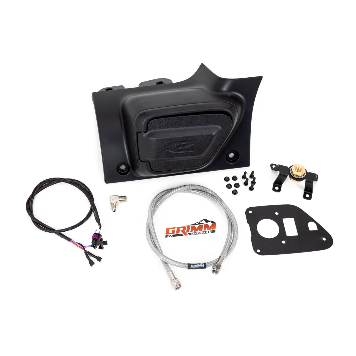 Grimm Offroad 10593 - Jeep Wrangler JL/JLU & Gladiator JT 4XE Charge Port Air Chuck Conversion Kit Grimm Offroad 1