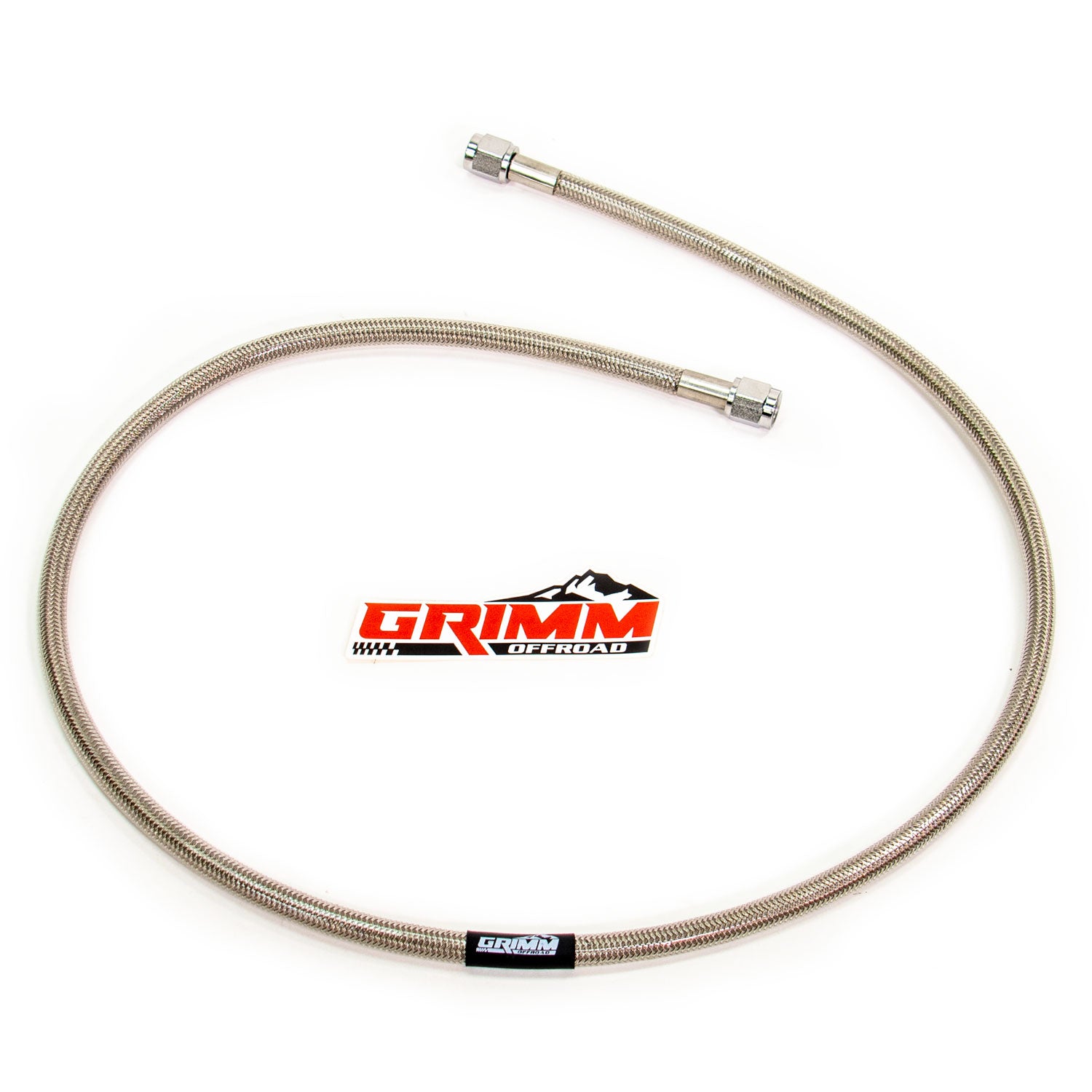 Grimm Offroad 10733 - Air Hose Reinforced JIC-4 30 Inch Grimm Offroad