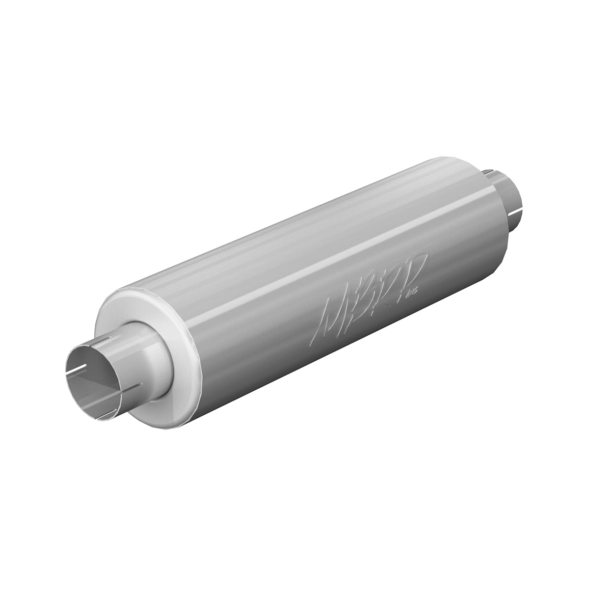 MBRP GP120809 - 3 Inch Exhaust Pipe ID Inlet/Outlet 26 Inch Single Muffler Mild Tone Aluminized Steel MBRP 2