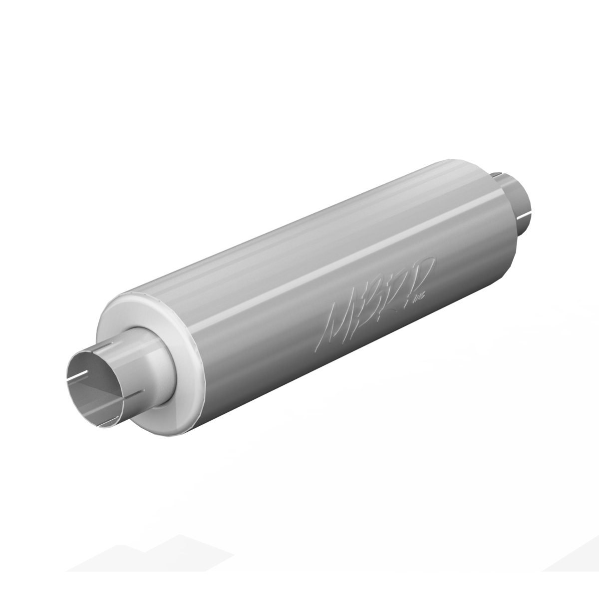 MBRP GP120809 - 3 Inch Exhaust Pipe ID Inlet/Outlet 26 Inch Single Muffler Mild Tone Aluminized Steel MBRP 1