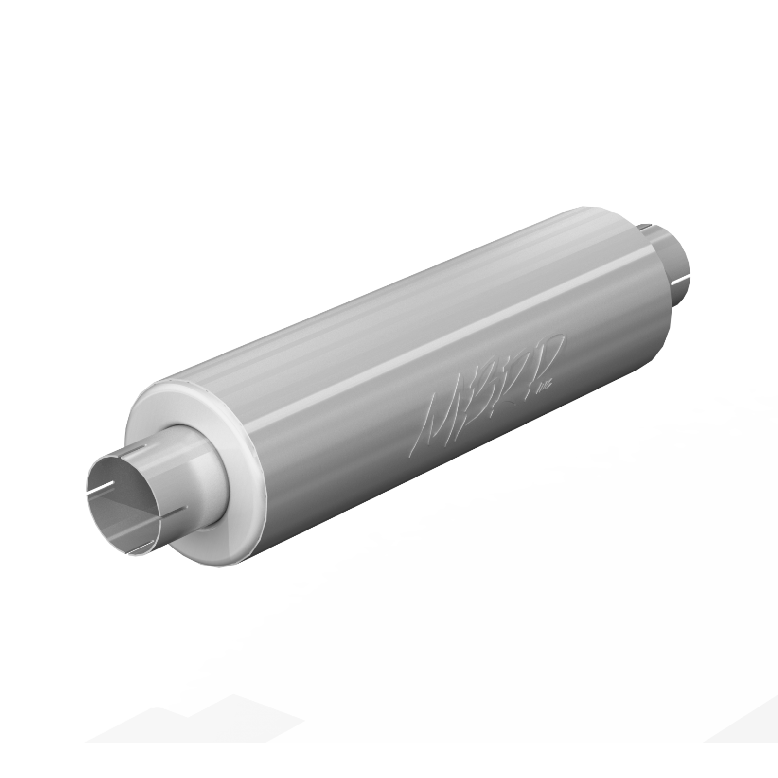MBRP GP120809 - 3 Inch Exhaust Pipe ID Inlet/Outlet 26 Inch Single Muffler Mild Tone Aluminized Steel MBRP 1