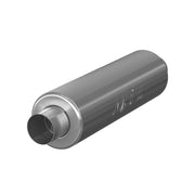 MBRP GP192106 - 3 Inch Exhaust Pipe ID Inlet/Outlet 26 Inch Single Chambered Muffler T409 Stainless Steel MBRP