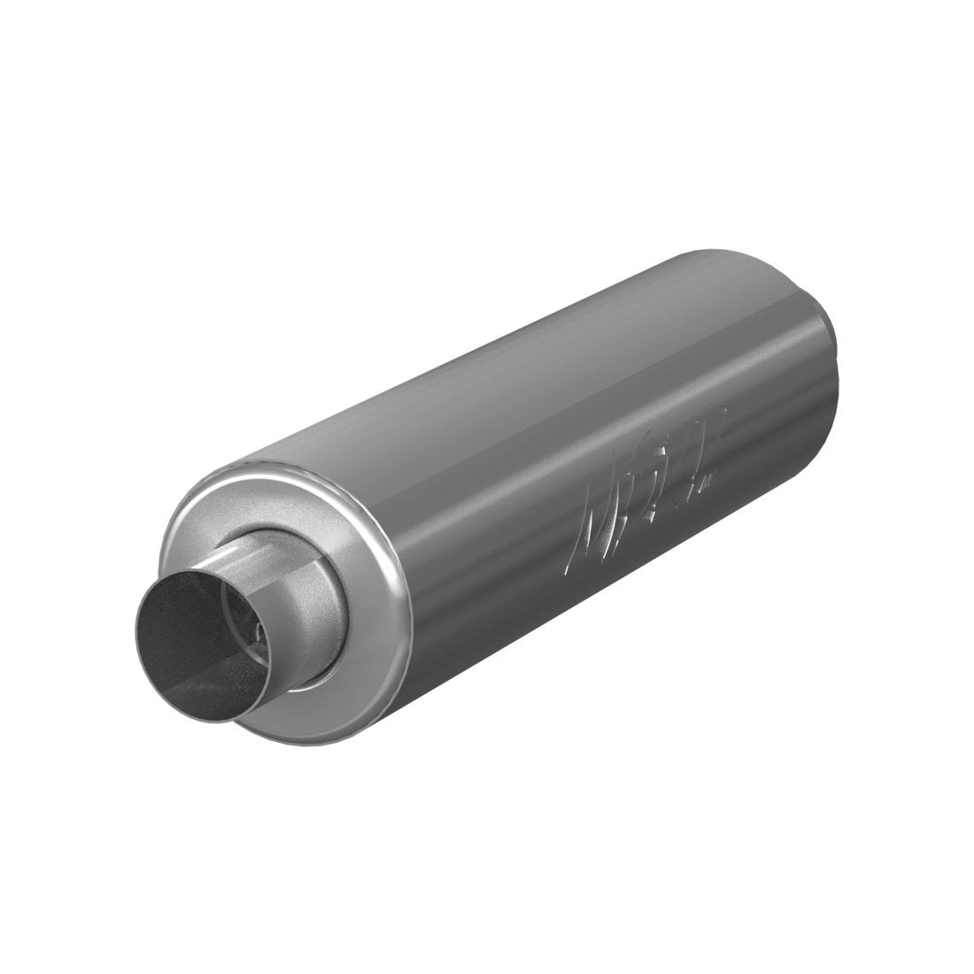 MBRP GP192106 - 3 Inch Exhaust Pipe ID Inlet/Outlet 26 Inch Single Chambered Muffler T409 Stainless Steel MBRP