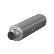 MBRP GP192106 - 3 Inch Exhaust Pipe ID Inlet/Outlet 26 Inch Single Chambered Muffler T409 Stainless Steel MBRP