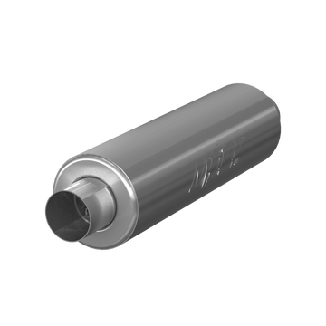 MBRP GP192106 - 3 Inch Exhaust Pipe ID Inlet/Outlet 26 Inch Single Chambered Muffler T409 Stainless Steel MBRP