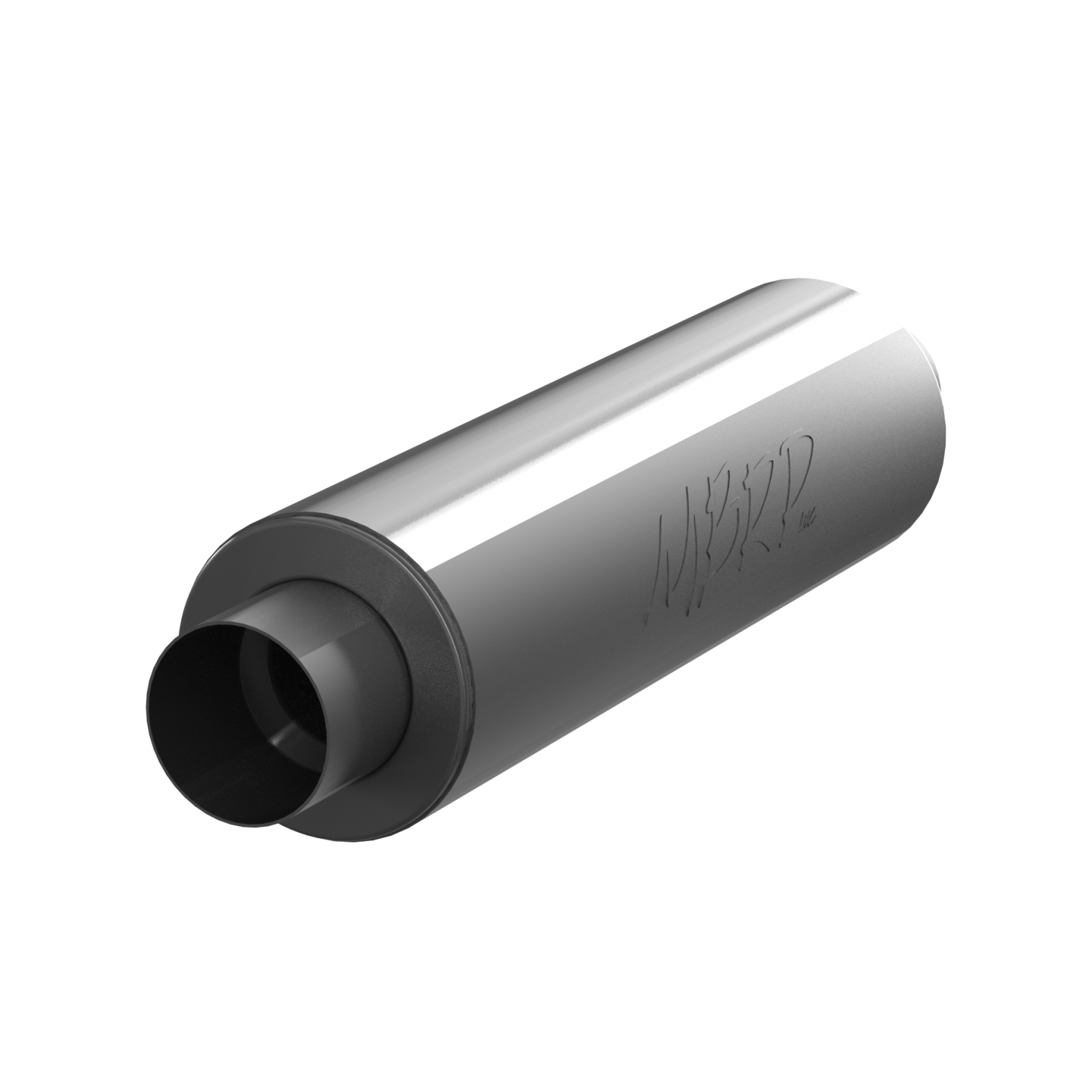 MBRP GP220022 - 5 Inch ID Inlet/Outlet 31 Inch Exhaust Pipe Single Muffler Aluminized Steel MBRP 1