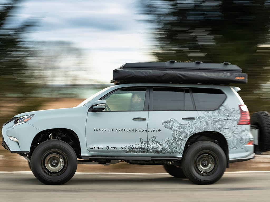 ICON Vehicle Dynamics NA ICON Vehicle Dynamics K53188T - 10-UP GX460 0-3.5" STAGE 8 SUSPENSION SYSTEM W TUBULAR UCA