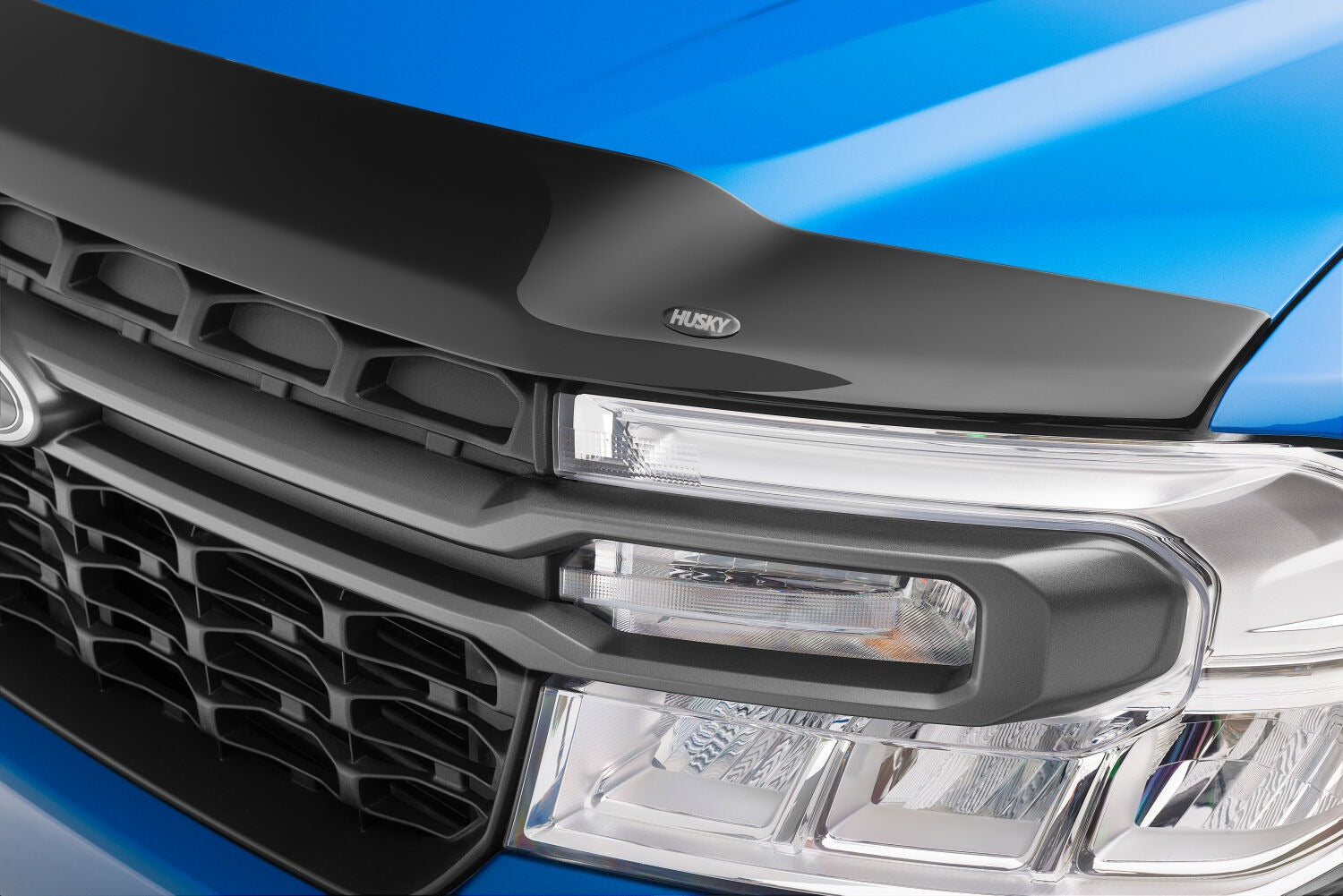 Husky Liners 2842154 - Aeroskin Hood Protector; Smoke 1