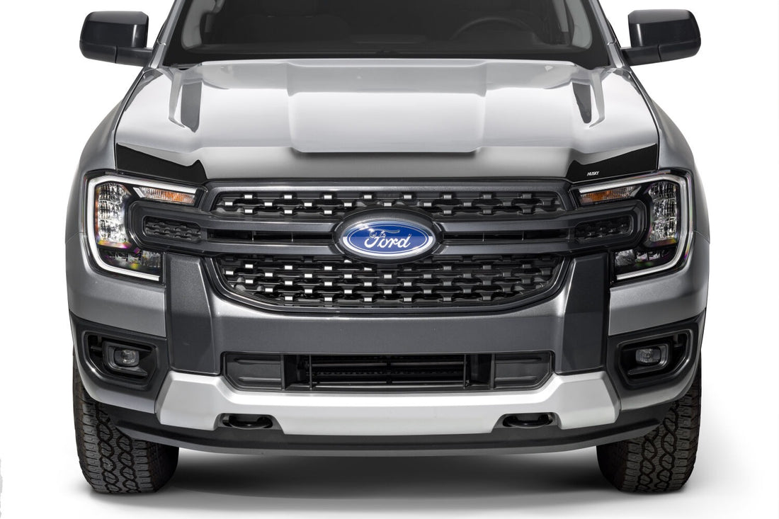 Husky Liners 2842266 - Aeroskin Hood Protector; Smoke 4