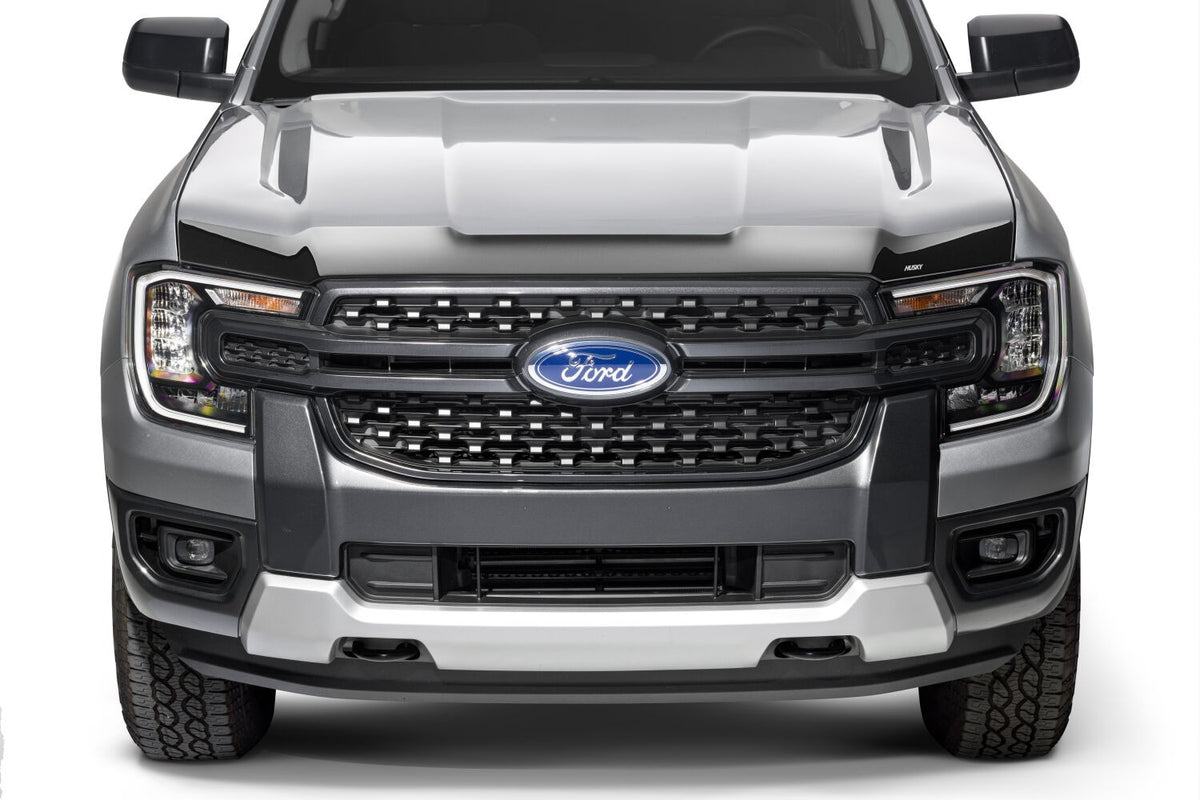 Husky Liners 2842266 - Aeroskin Hood Protector; Smoke 4