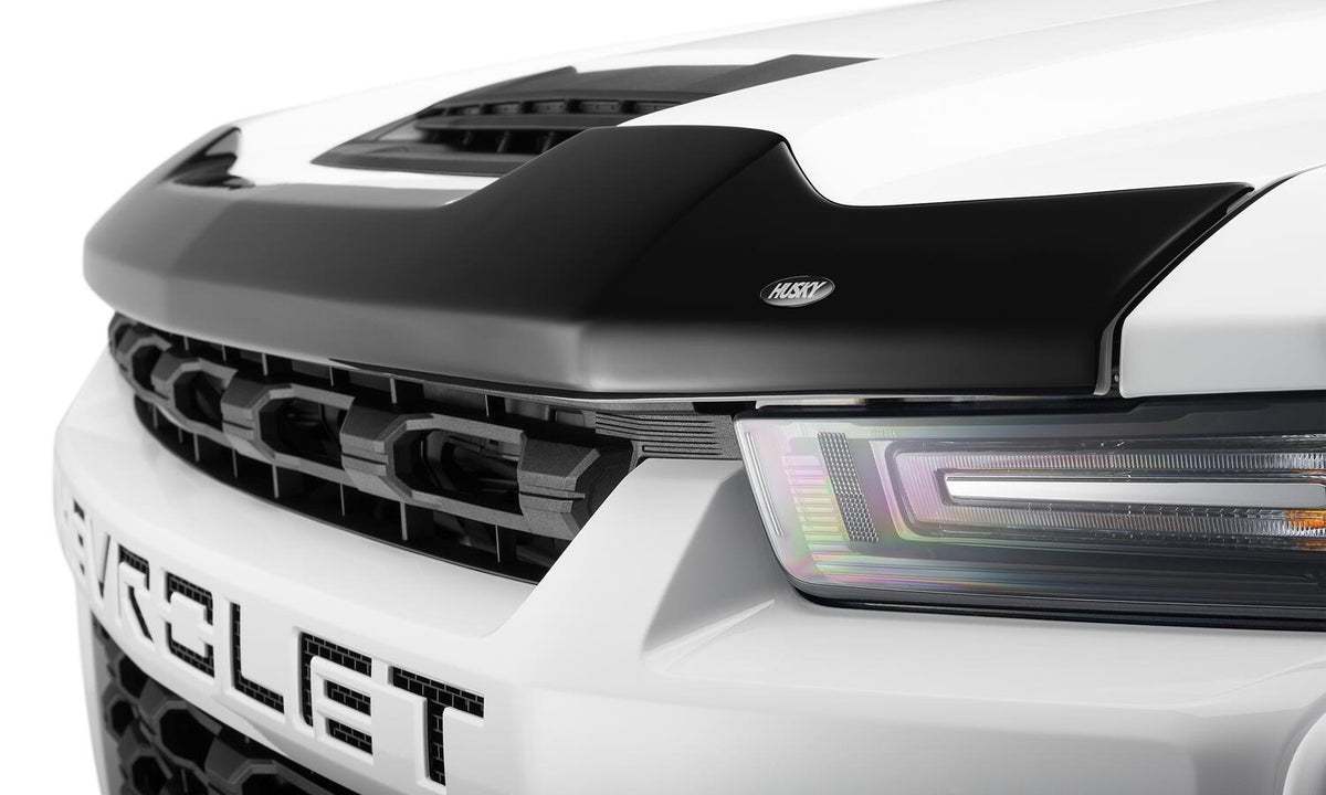 Husky Liners 2842185 - Aeroskin Hood Protector; Smoke 5